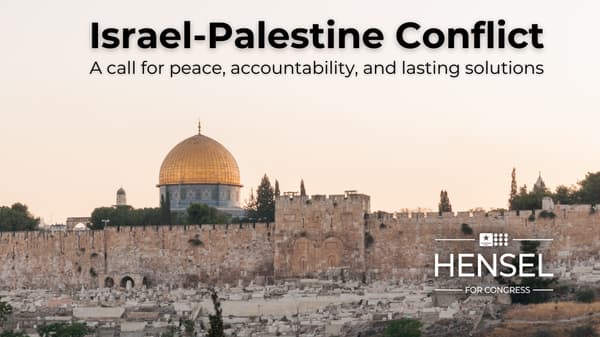 Resolving the Israel-Palestine Conflict